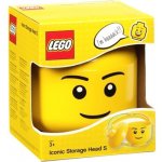 LEGO® Úložný box hlava S chlapec – Zbozi.Blesk.cz
