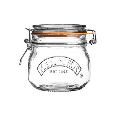 Kilner Round Jar sklenice s klipem 500ml – Zboží Mobilmania