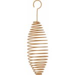 Zolux Krmítko venkovní Spiral na lojové koule 22 cm kov oranžová – Hledejceny.cz