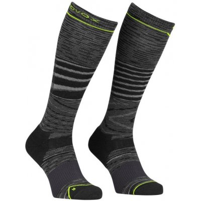 ORTOVOX SKI TOUR LT COMP LONG SOCKS M ponožky black steel blend 42-44