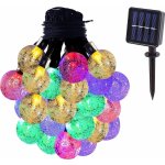 Verk 12298 Solární dekorační řetěz girlanda 20 LED 450 cm Multicolor – Hledejceny.cz