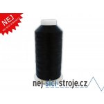 Vyšívací nit černá - 1ks velký kón ( 5000m ) – Zboží Dáma