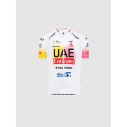 PISSEI UAE TEAM EMIRATES REPLICA - GIRO + TOUR 24 JR - bílá/růžová/žlutá