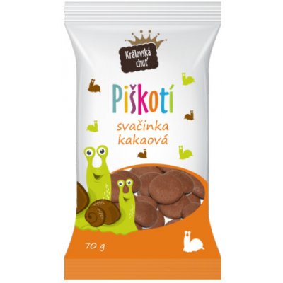 Královská chuť Piškotí svačinka kakaová 70 g – Zboží Dáma