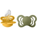 Bibs Couture ortodontické Honey Bee/Olive medová olivově zelená 2 ks – Zboží Dáma