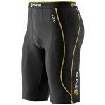 SKINS A200 Mens Black/Yellow 1/2 Tights – Zboží Dáma
