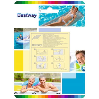 Bestway P62068 Záplaty samolepící speciál – Zboží Mobilmania