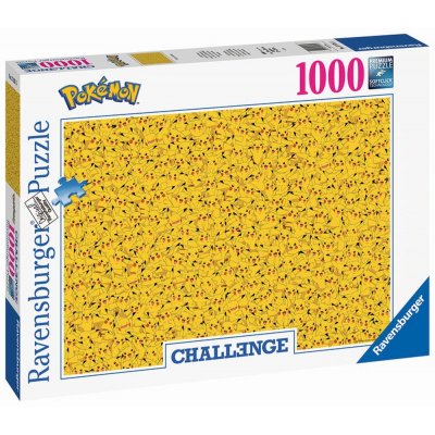 Ravensburger Challenge Pokémon Pikachu 1000 dílků – Zboží Dáma