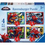 Ravensburger 4v1 Spider-Man 12,16,20,24 dílků – Hledejceny.cz