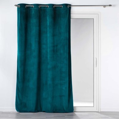 douceur d'intérieur Modrý manšestrový závěs 140x260 cm Casual – douceur d'intérieur – Hledejceny.cz