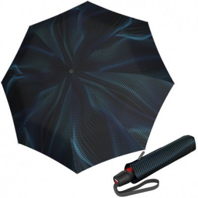 Knirps T.200 Sound Ocean elegantní plně automatický deštník černý