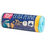 Vipor Top Pytel na odpad 70 l 14 µm zatahov. 10 ks modré – Zboží Mobilmania