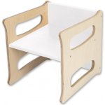 Hajdalánek Rostoucí židle Tetra 3v1 bílá – Zboží Dáma