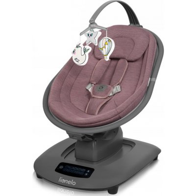 Lionelo kojenecké lehátko Blossom Pink Mauve – Zboží Dáma