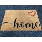 Inspirace Rohožka HEART AND HOME béžová 75x45 cm – Zboží Dáma