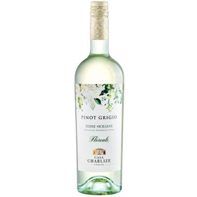 Casa Charlize Floreale Pinot Grigio Terre Siciliane 0,75 l 12% (holá láhev) – Hledejceny.cz