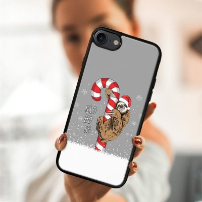 PROTEMIO 66814 MY ART Kryt s vánočním designem Apple i Phone SE 2022 / 2020 / 7 / 8 CANDY (076) – Zboží Mobilmania