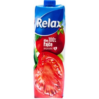 Relax džus rajče 100% 1 l – Zboží Dáma