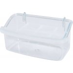 Zolux Krmítko plast s dělící mřížkou M 10cm – Zboží Dáma