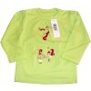 Kojenecké tričko a košilka Wolf Dětské dívčí triko dlouhý rukáv S2933 zelené