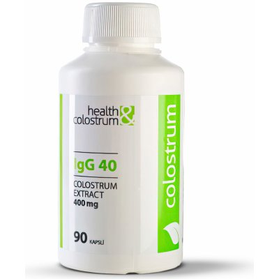 Health Colostrum Colostrum kapsle lgG40 400 mg 90 ks – Zboží Mobilmania