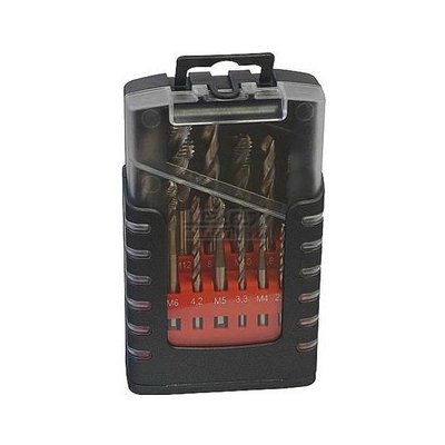 Bučovice Tools Sada strojních závitníků E-1/M3-M12 HSS 2N přímá drážka s lamačem - BU105-001 – Hledejceny.cz