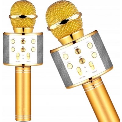 BEZDRÁTOVÝ MIKROFON KARAOKE BLUETOOTH STUD – Zboží Mobilmania