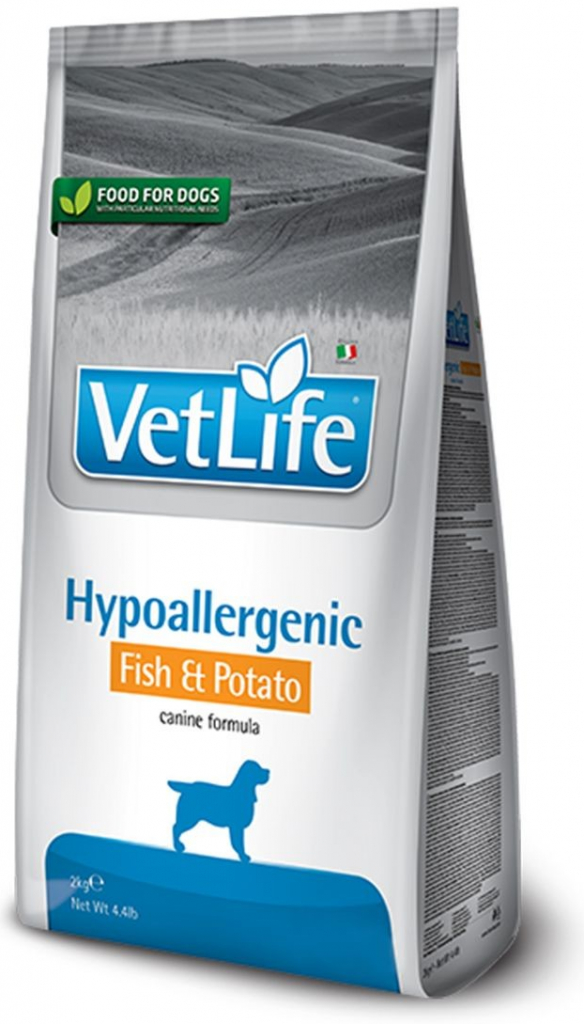 Vet Life Dog Hypoallergenic Fish & Potato 2 kg