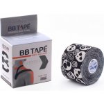 BB Tape černá s lebkami 5m x 5 cm – Zboží Dáma