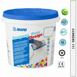 Mapei Kerapoxy Easy Design 3 kg stříbrná