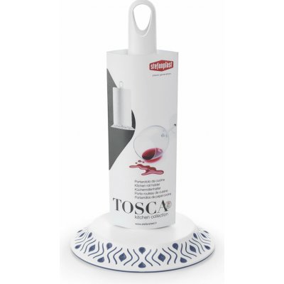 STEFANPLAST Držák na kuchyňské utěrky Tosca, bílý/modrý – Zboží Živě