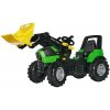 Šlapadlo Rolly Toys Deutz Agroton 7250 TTV s nakladačem