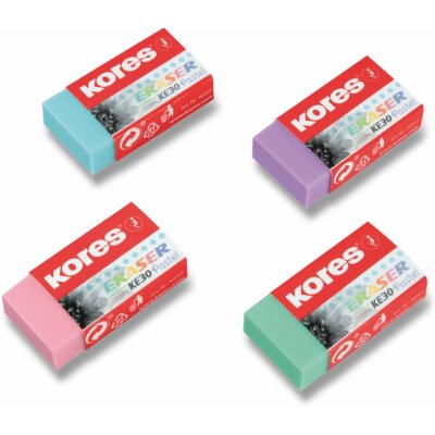 Kores pastel pryž KE30 měkká barevný mix – Zboží Dáma