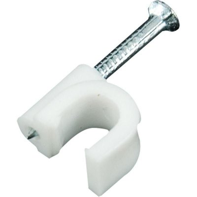 Plastová příchytka s hřebíčkem - držák kabelu 13-14 mm,PZ2 – Zboží Mobilmania