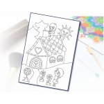 Radost v písku Šablona na pískování Perníková chaloupka A5 148 x 210 mm – Hledejceny.cz