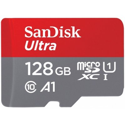 SanDisk microSDXC UHS-I 128 GB SDSQUNR-128G-GN6TA – Zboží Mobilmania