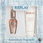 Replay True For Her EDP 20 ml + tělové mléko 100 ml dárková sada – Hledejceny.cz