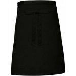 Link Kitchen Wear Pekařská lehčí zástěra délka pkolena 240 g/m Černá X997 – Hledejceny.cz
