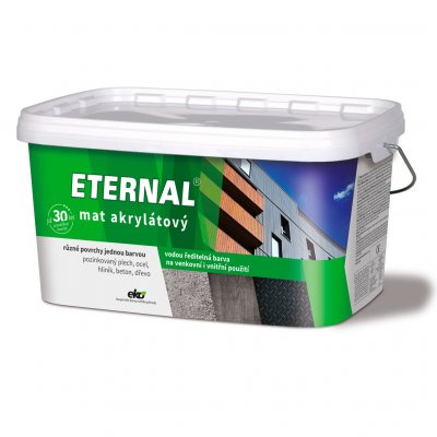 Eternal Mat akrylátový 5 kg tmavě hnědá – Zboží Mobilmania