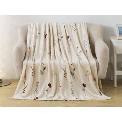 Xpose Mikroplyš deka Divoké máky 140x200 – Zboží Dáma