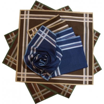 Etex kapesníky z česané bavlny 6ks – Zboží Dáma