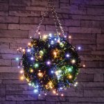 Lyyt BLS120MC světelný řetěz na baterie s časovačem 120x LED multicolour – Hledejceny.cz