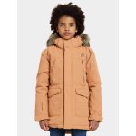 Didriksons Oxid Kids Parka 400 Almond Brown – Zboží Dáma