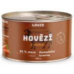 Louie Dog Hovězí s mrkví 400 g – Sleviste.cz