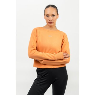 Nebbia Elite Essentials Crop mikina Gym Spirit 483 Orange Orange – Hledejceny.cz