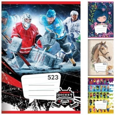 JUNIOR Školní sešit 523 A5 linkovaný – Zboží Mobilmania