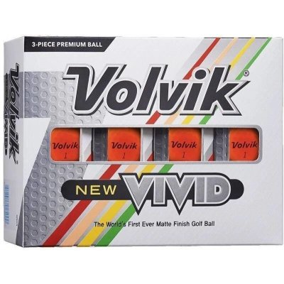 Volvik Vivid 22 oranžové 3 ks – Zboží Mobilmania