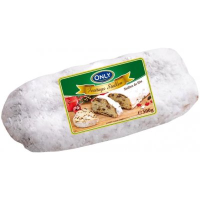 Only Festtags Stollen Vánoční štola s kandovaným ovocem 500 g – Zboží Dáma