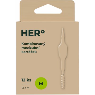 Herbai HERBADENT HERo mezizubní kartáčky velikost M 12 ks – Hledejceny.cz