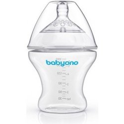 BabyOno láhev antikoliková natural 180ml